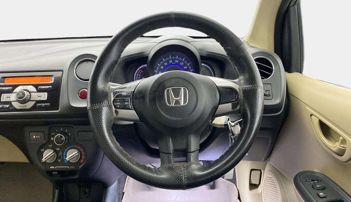 2015 Honda Amaze 1.2L I-VTEC S, Petrol, Manual, 69,164 km, Steering Wheel Close Up