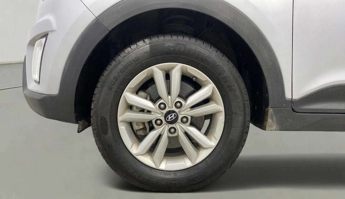 2017 Hyundai Creta SX PLUS 1.6 PETROL, Petrol, Manual, 96,190 km, Left Front Wheel