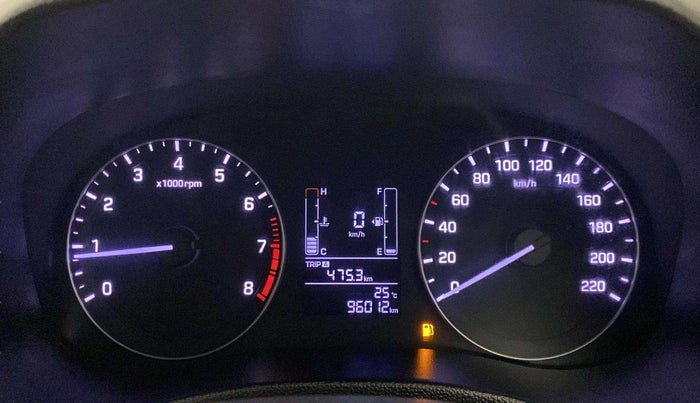 2019 Hyundai Creta E PLUS 1.6 PETROL, Petrol, Manual, 96,040 km, Odometer Image