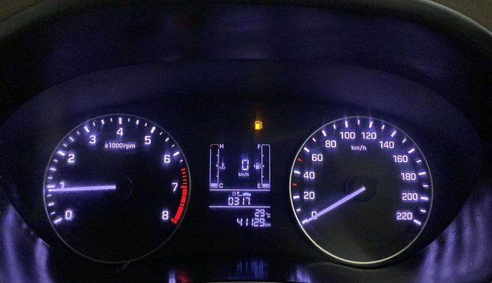 2017 Hyundai Elite i20 SPORTZ 1.2, Petrol, Manual, 41,077 km, Odometer Image
